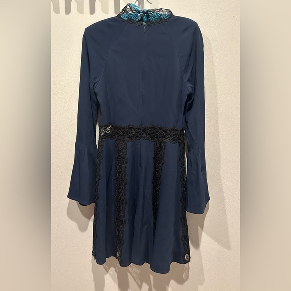 Jonathan Simkhai Navy and Black Long Sleeve Dress / Size 4 / - Picture 6 of 13